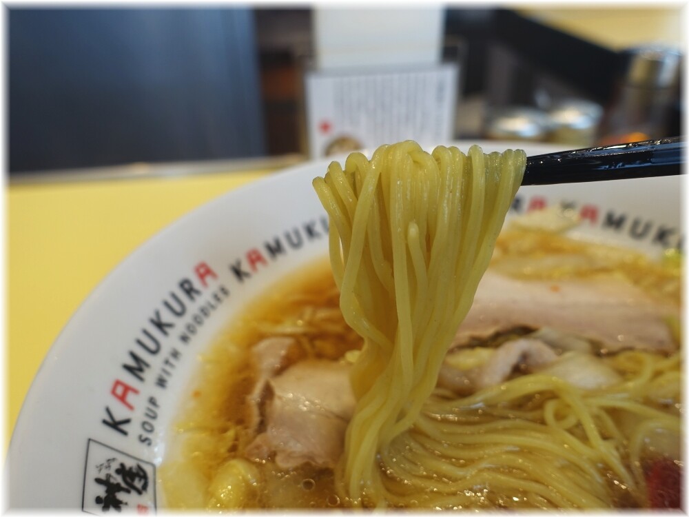 どうとんぼり神座渋谷店 おいしいラーメンの麺