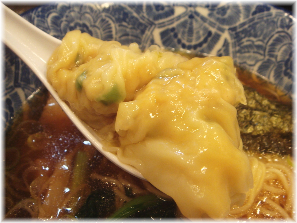 ら麺亭 ワンタン麺のワンタン