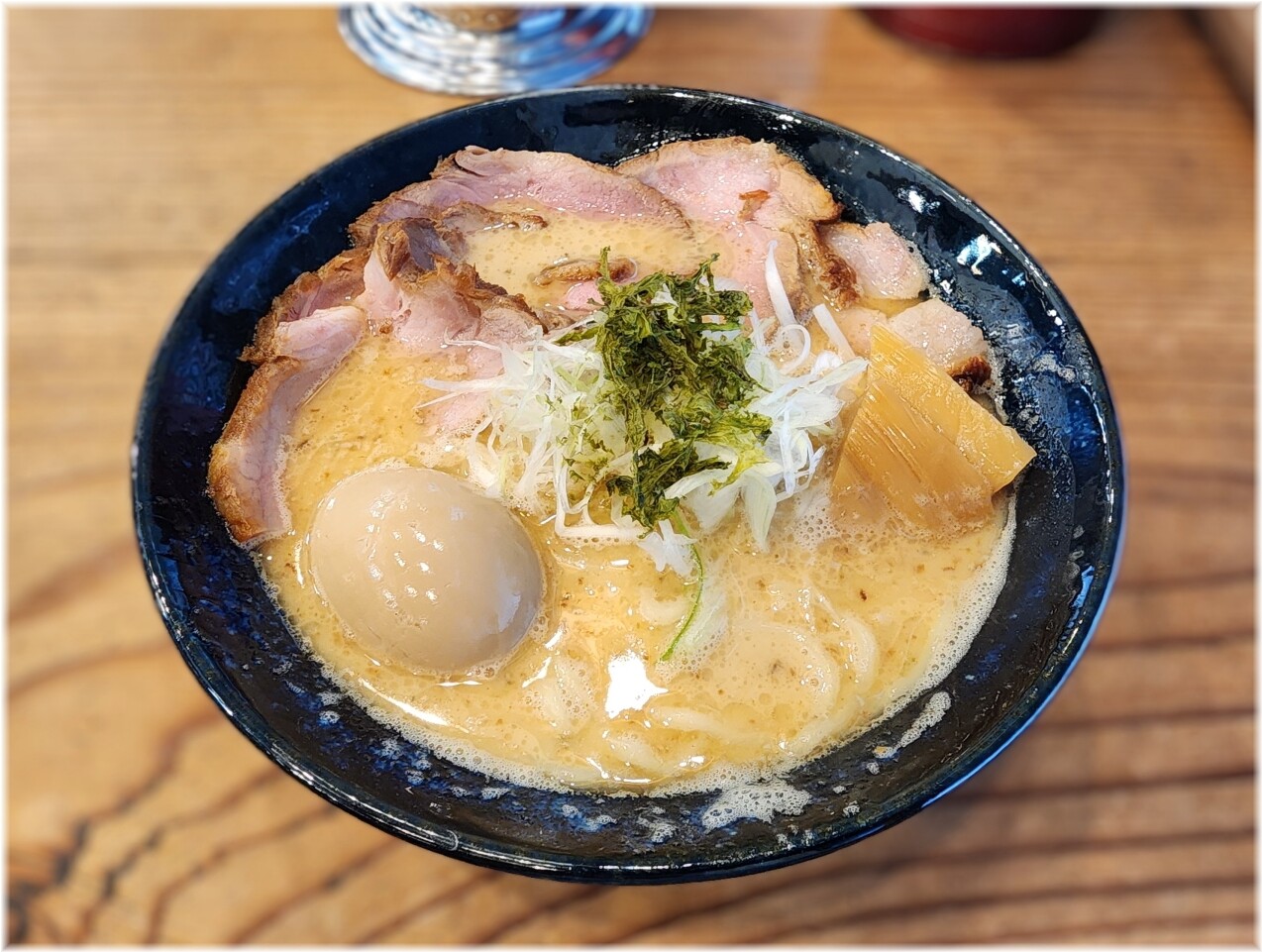 五ノ神水産3 らーめん銀だら絞り(味玉入り・肉増し)