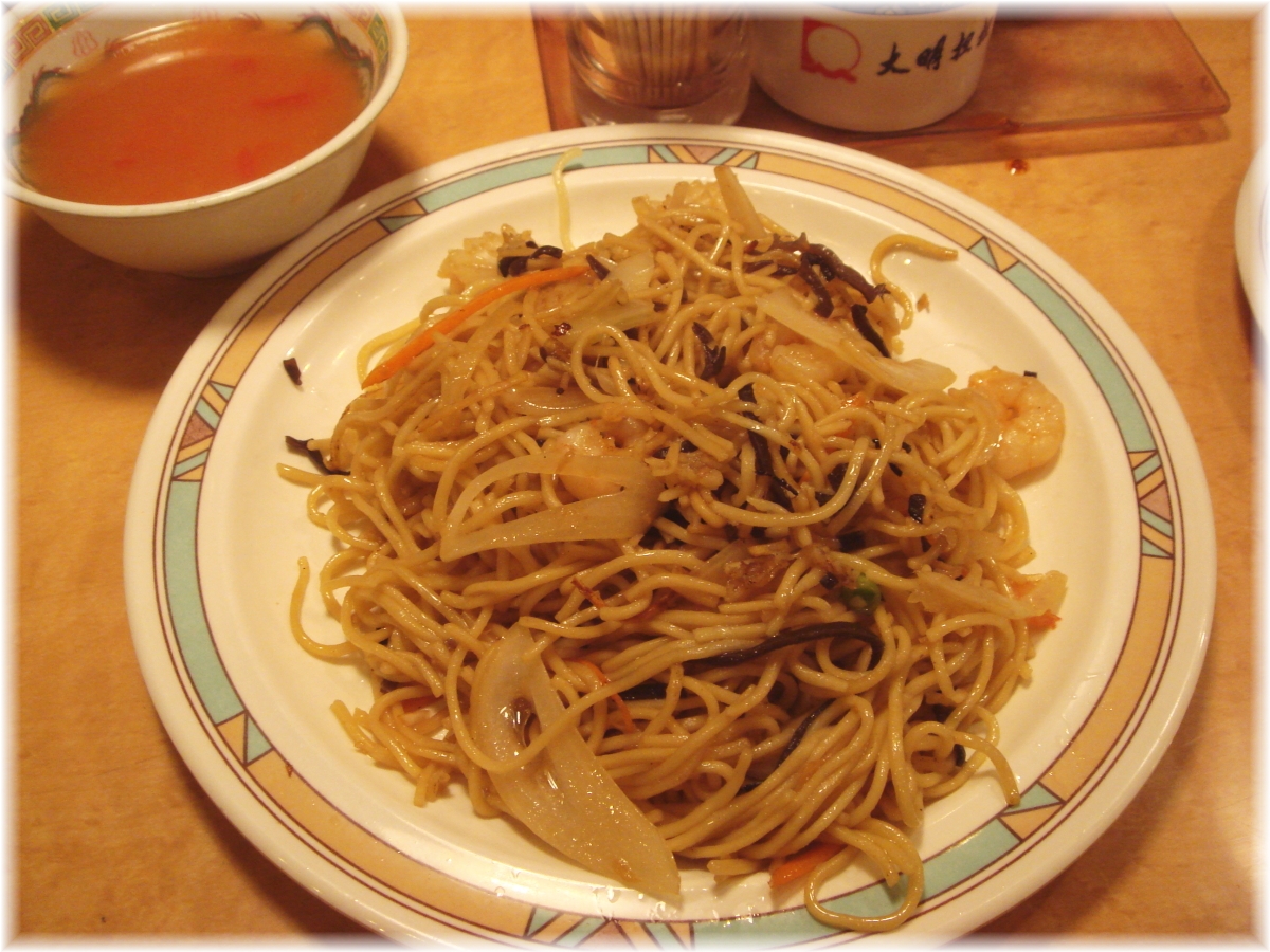 大明担担麺 箱崎店 什錦炒麺(五目焼きそば)