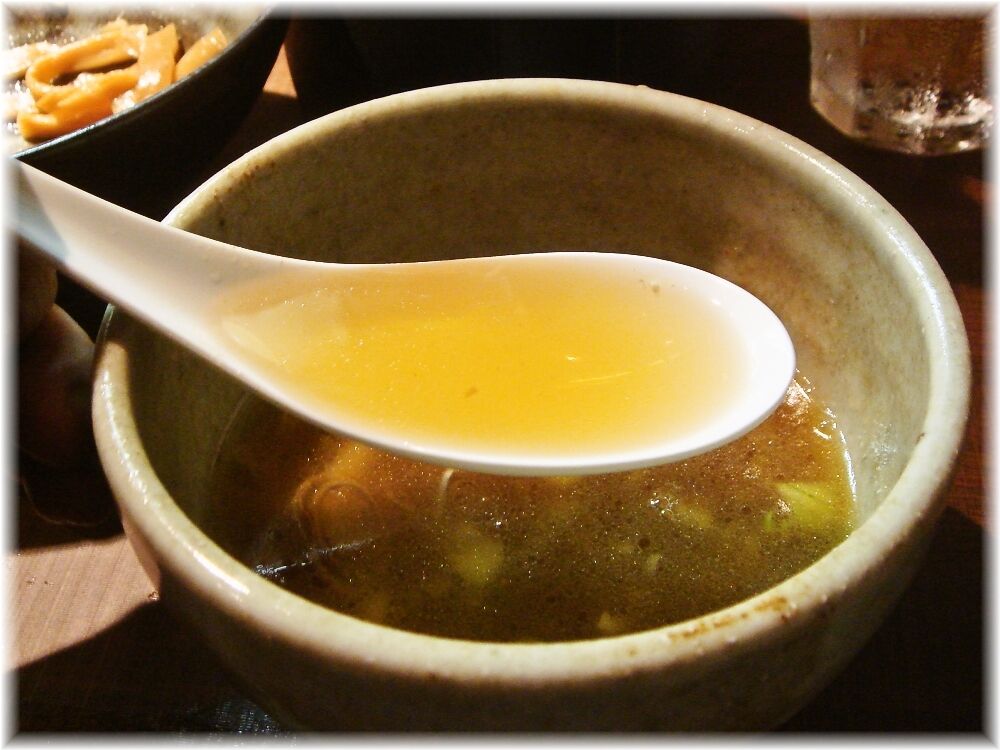 麺家ぶらいとん スープ割り