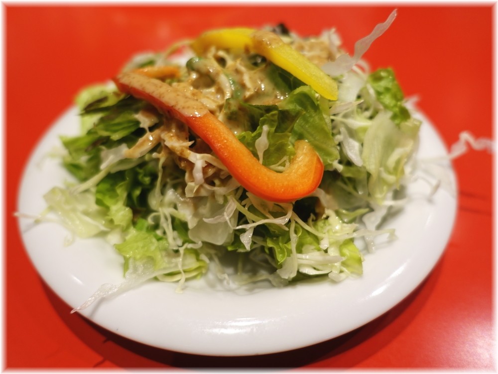 味仙東京神田西口店 ランチセットのサラダ