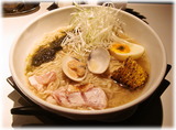 不如帰 鶏と蛤の冷や汁塩そば