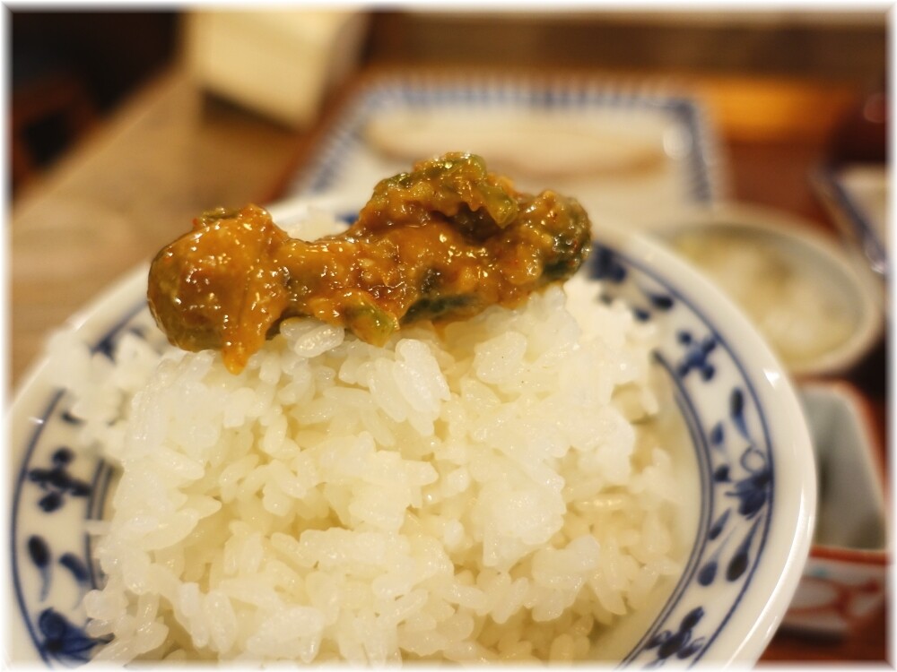 倫道 ごはんに味噌小胡瓜