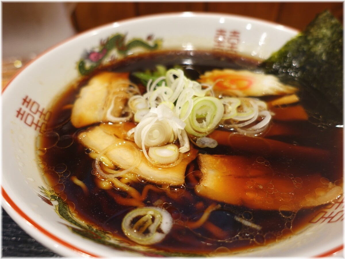 會津黒中華 會津黒中華そばの具