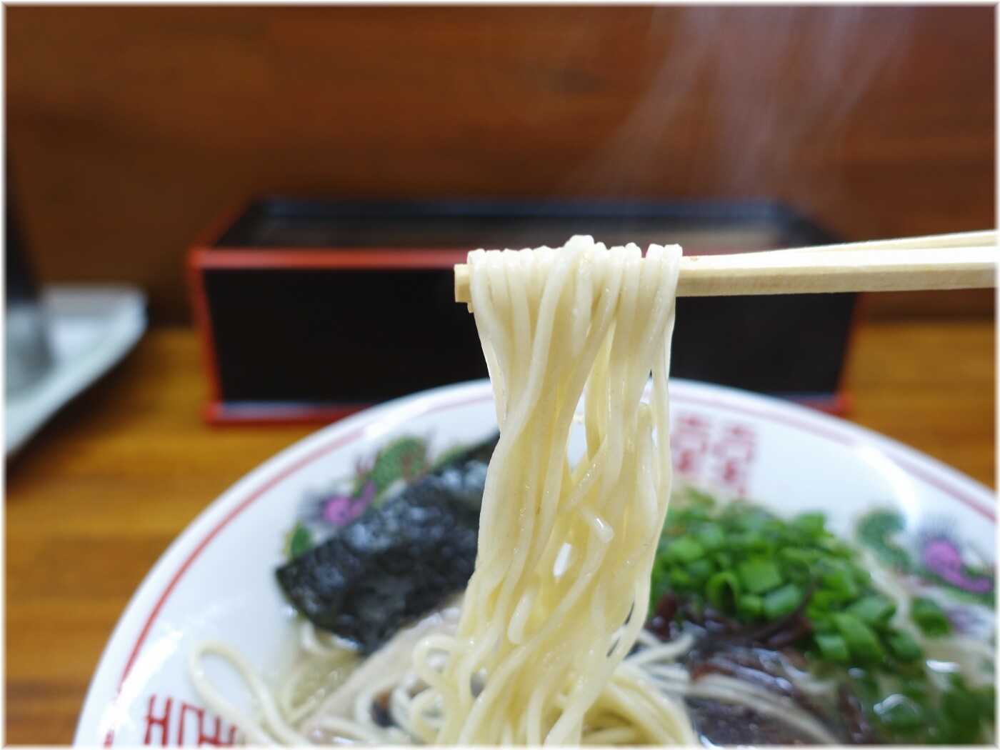 天下一品 ラーメンの麺