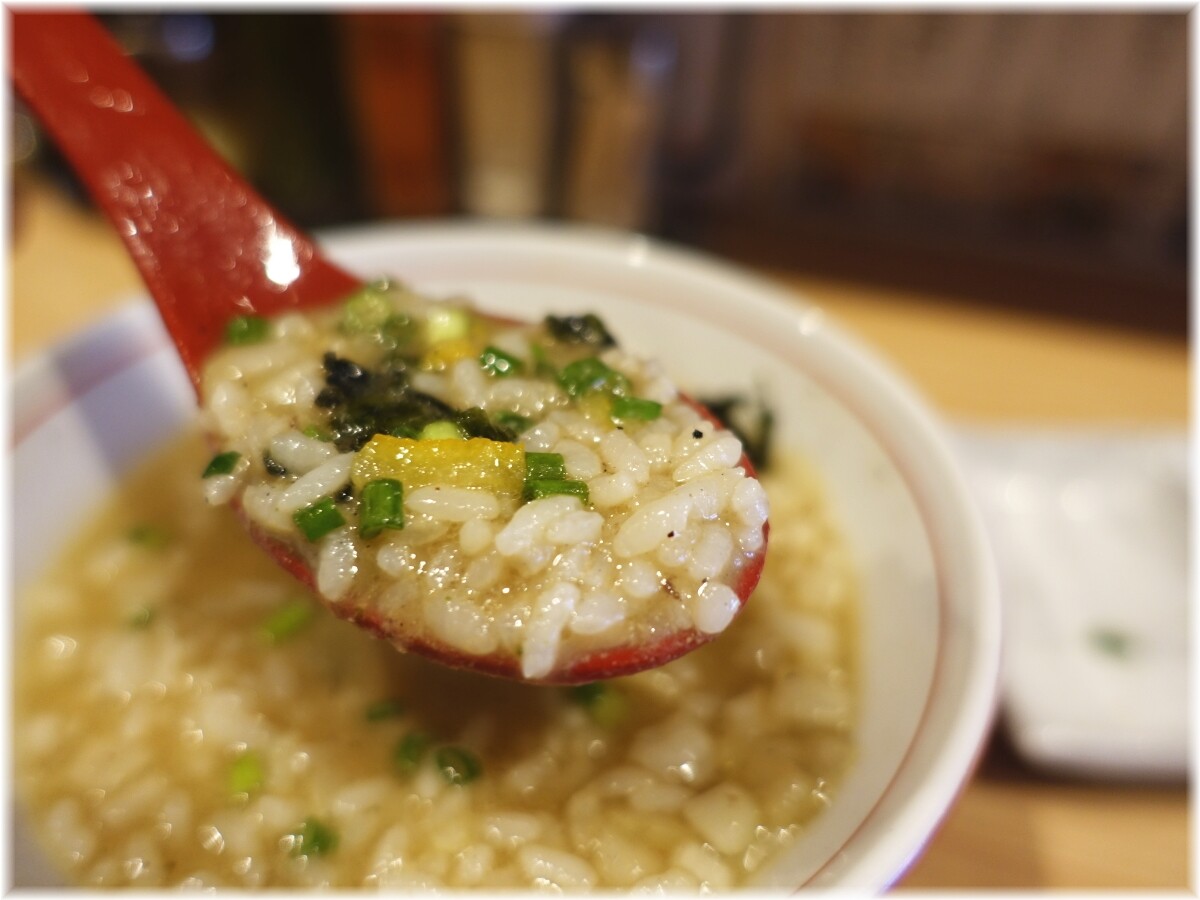 crab台風。 雑炊セット2