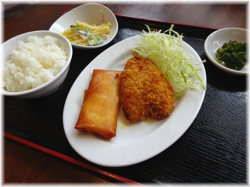 湘南食堂 お好みフライ2個定食