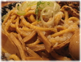 平太周味庵 爆盛油脂麺の極太麺