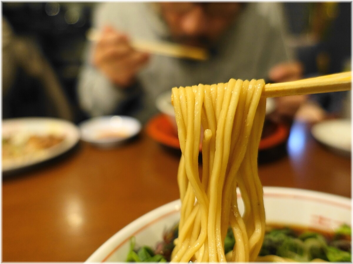 新福菜館浜松町店 中華そば(並)の麺