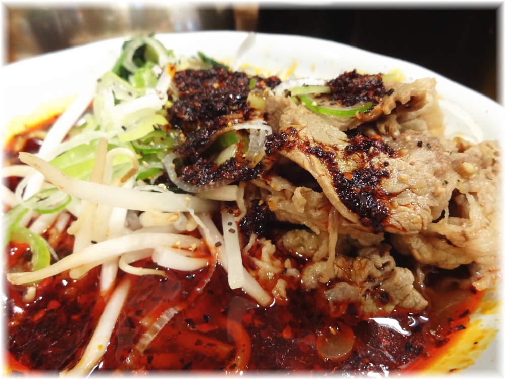 肉肉ラーメン 激辛!!肉肉ラーメンの具