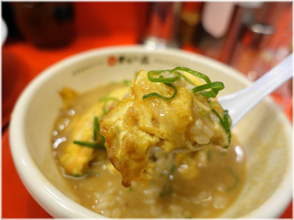 天下一品田町店16 こってり天津飯2