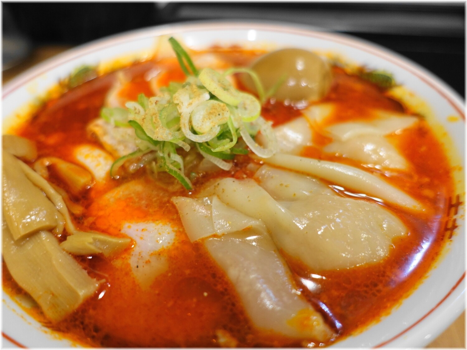 MENクライ4 辛特製(塩)ラーメンの具