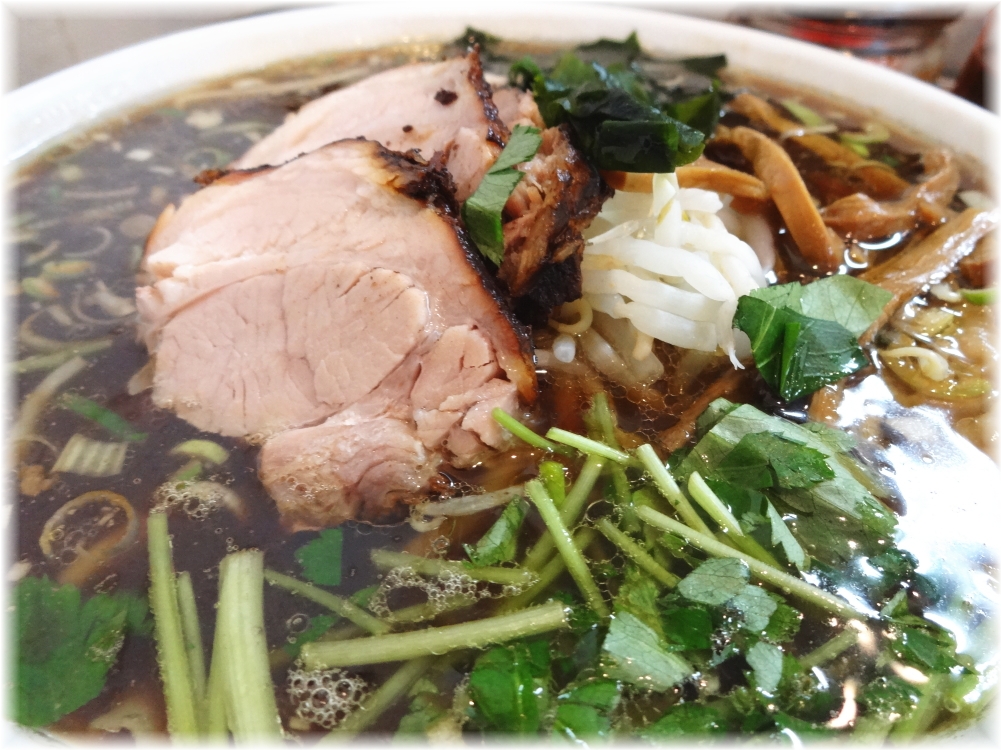 三代目味の大西 醤油チャーシューわんたん麺の具