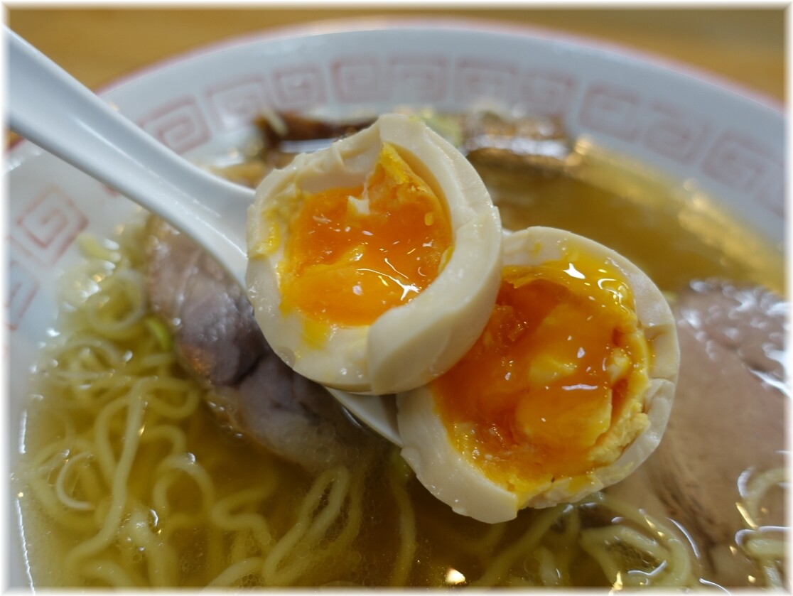 中華そばさとう2 中華そばの味玉