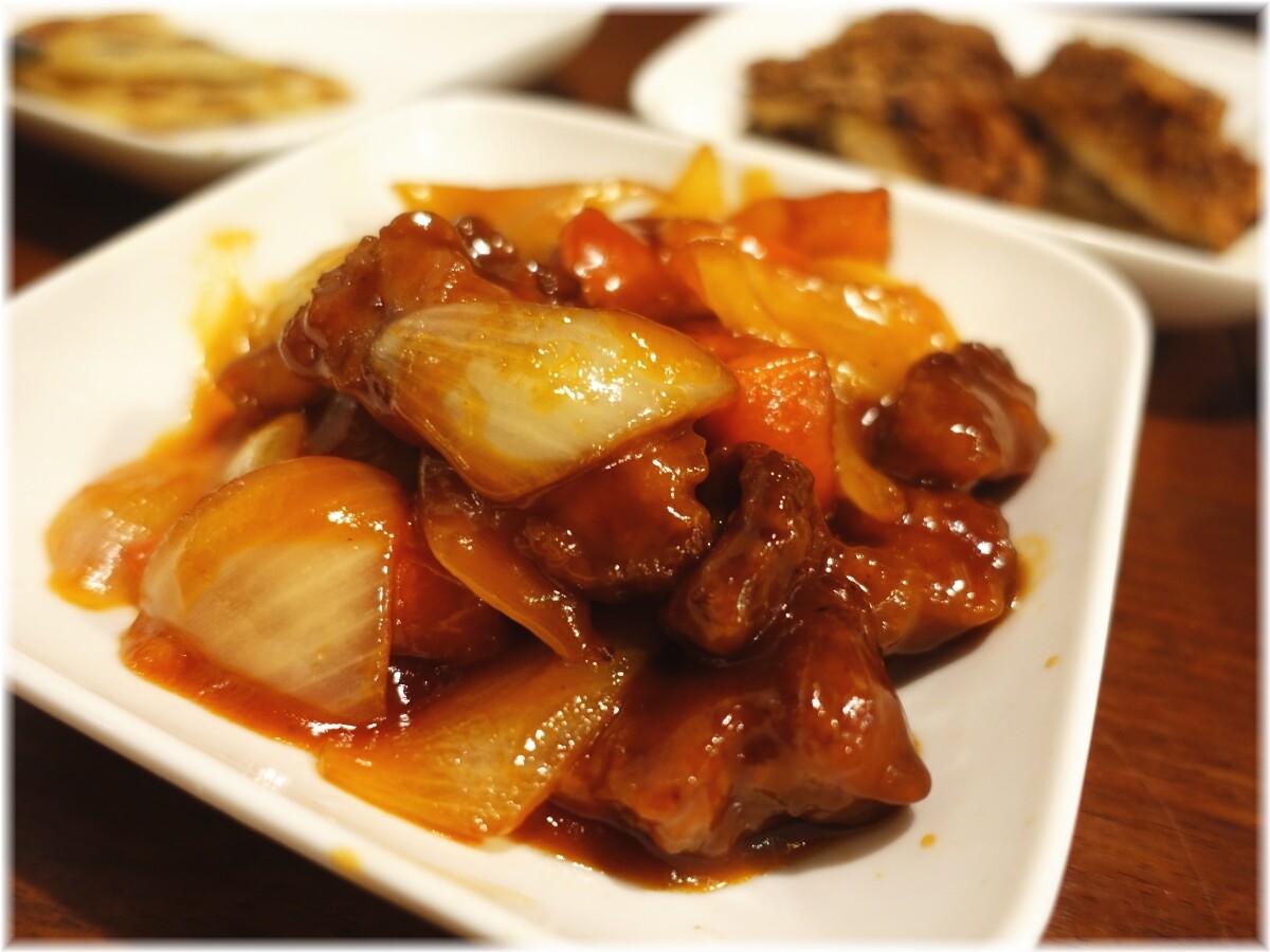 麺酒場天下屋 赤酢豚