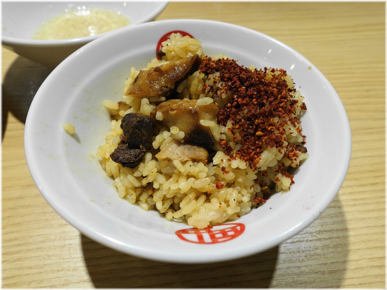 田中そば店田町タワー店6 特製肉めしに香唐