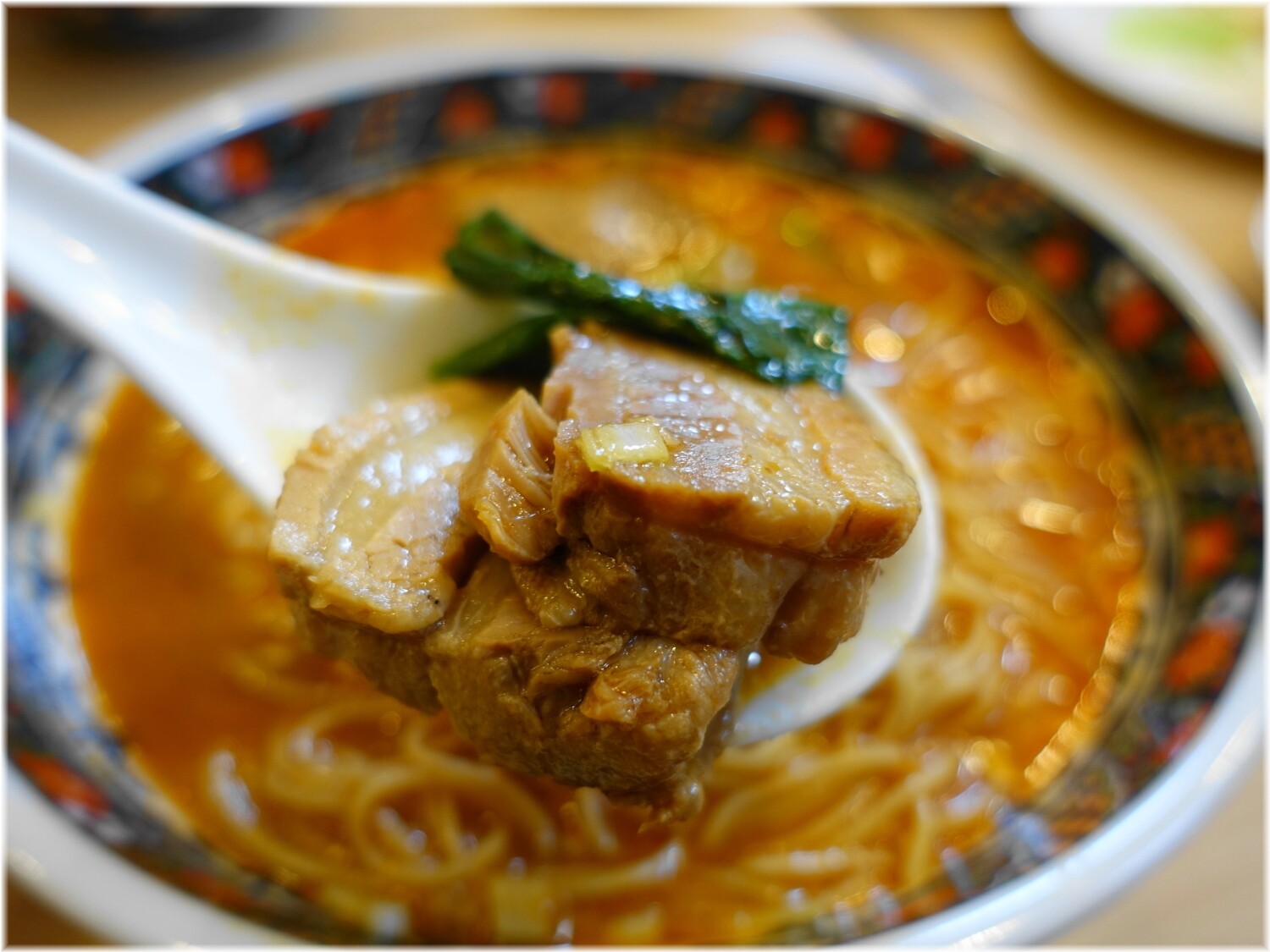 寿限無三田店2 厚切りチャーシュー担々麺の具2