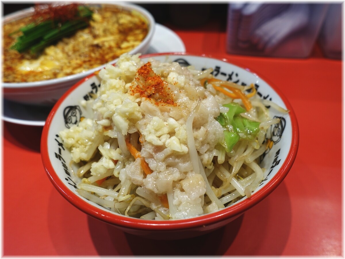 野郎ラーメン渋谷センター街総本店2 野菜増し
