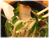 熊楠家 博多にらそばの麺2