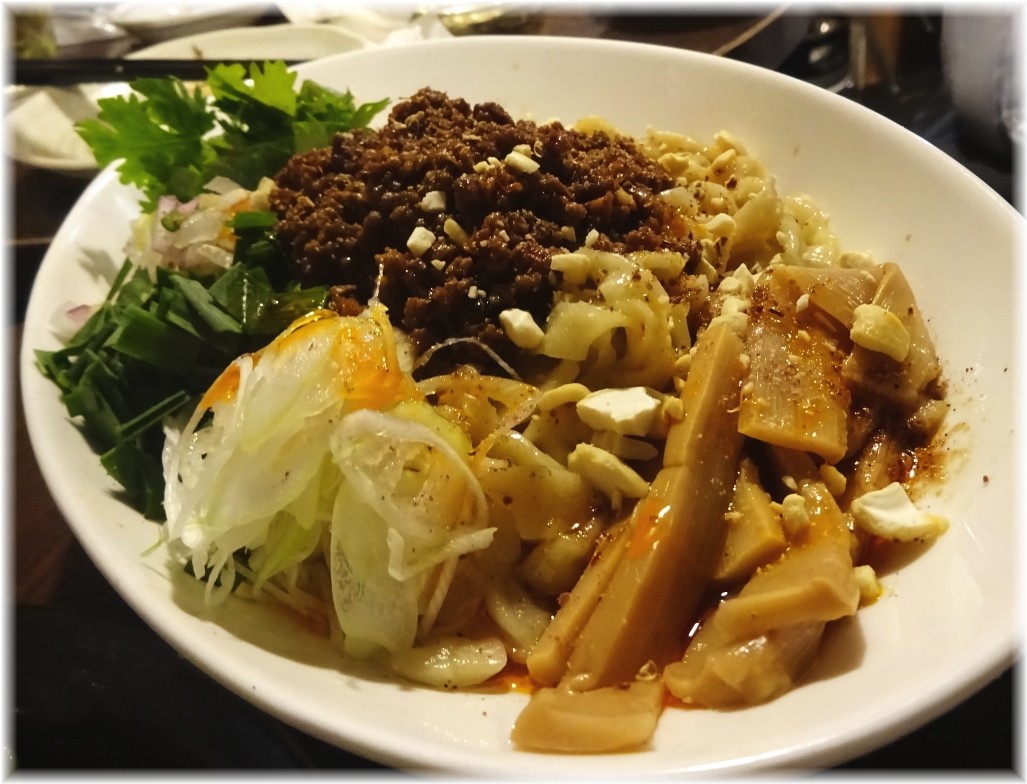金町製麺7 汁無し担々麺