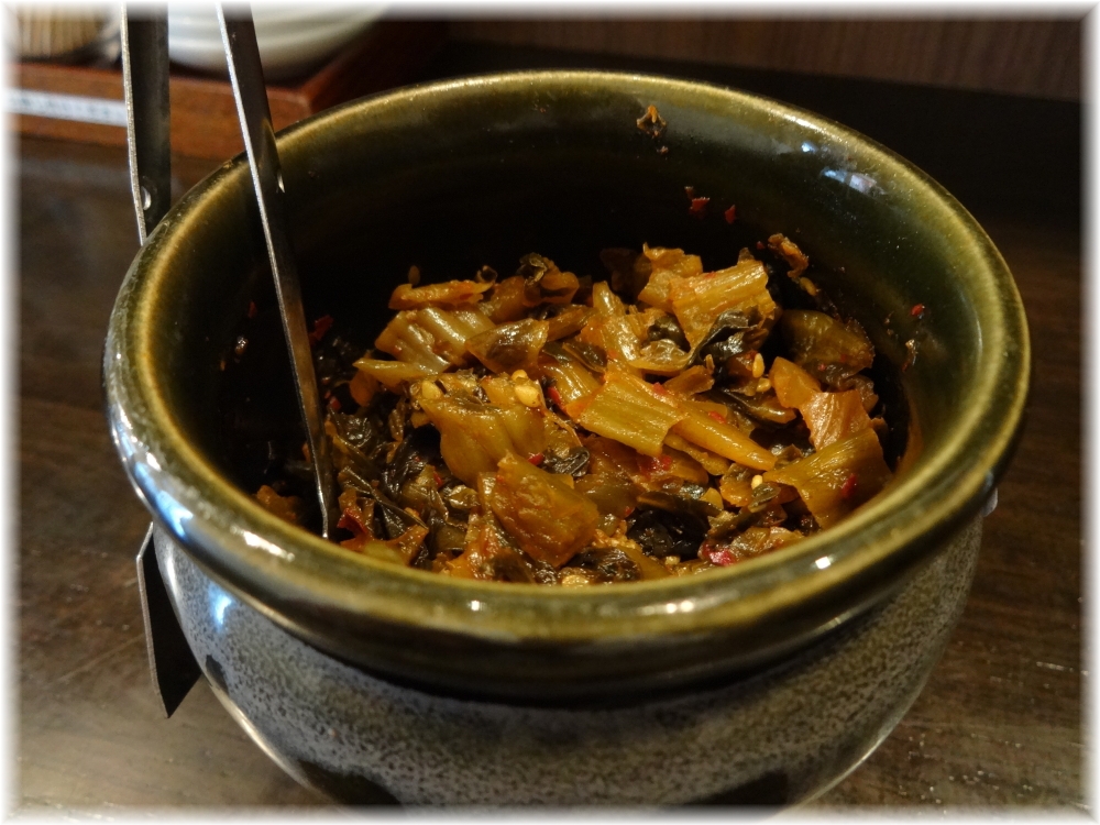 丸千製麺 辛子高菜
