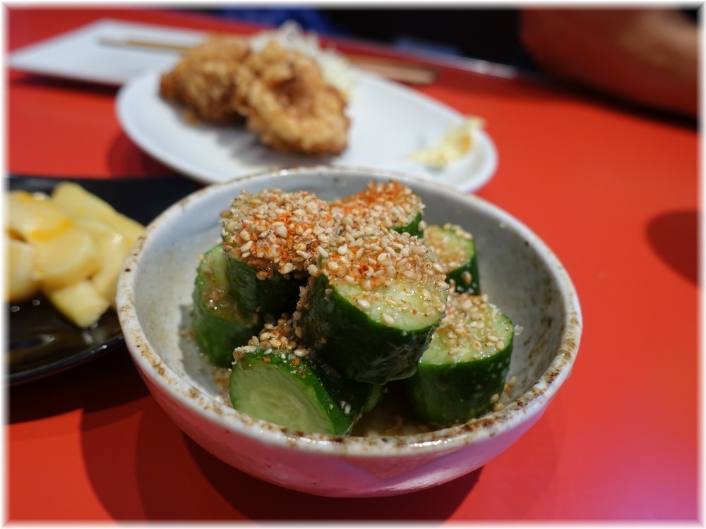 ソラノイロ食堂 ピリ辛ごまきゅうり