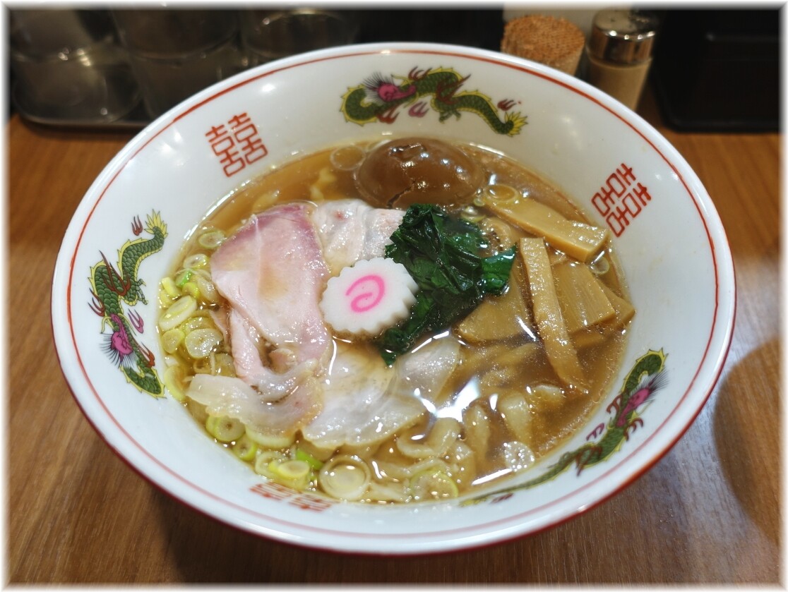 MENクライ 醤油味玉ラーメン