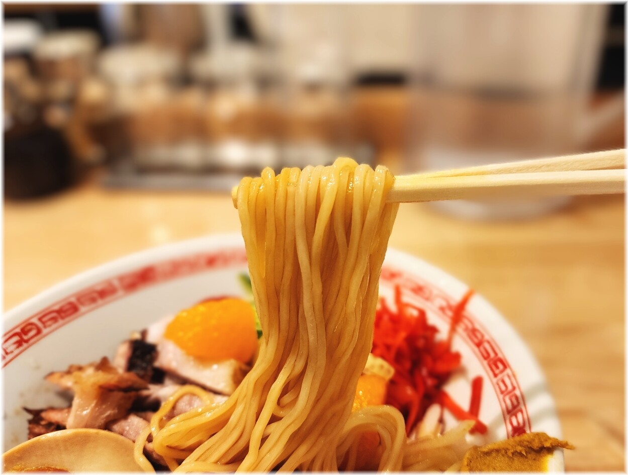 麺やみかん3 冷やし中華の麺