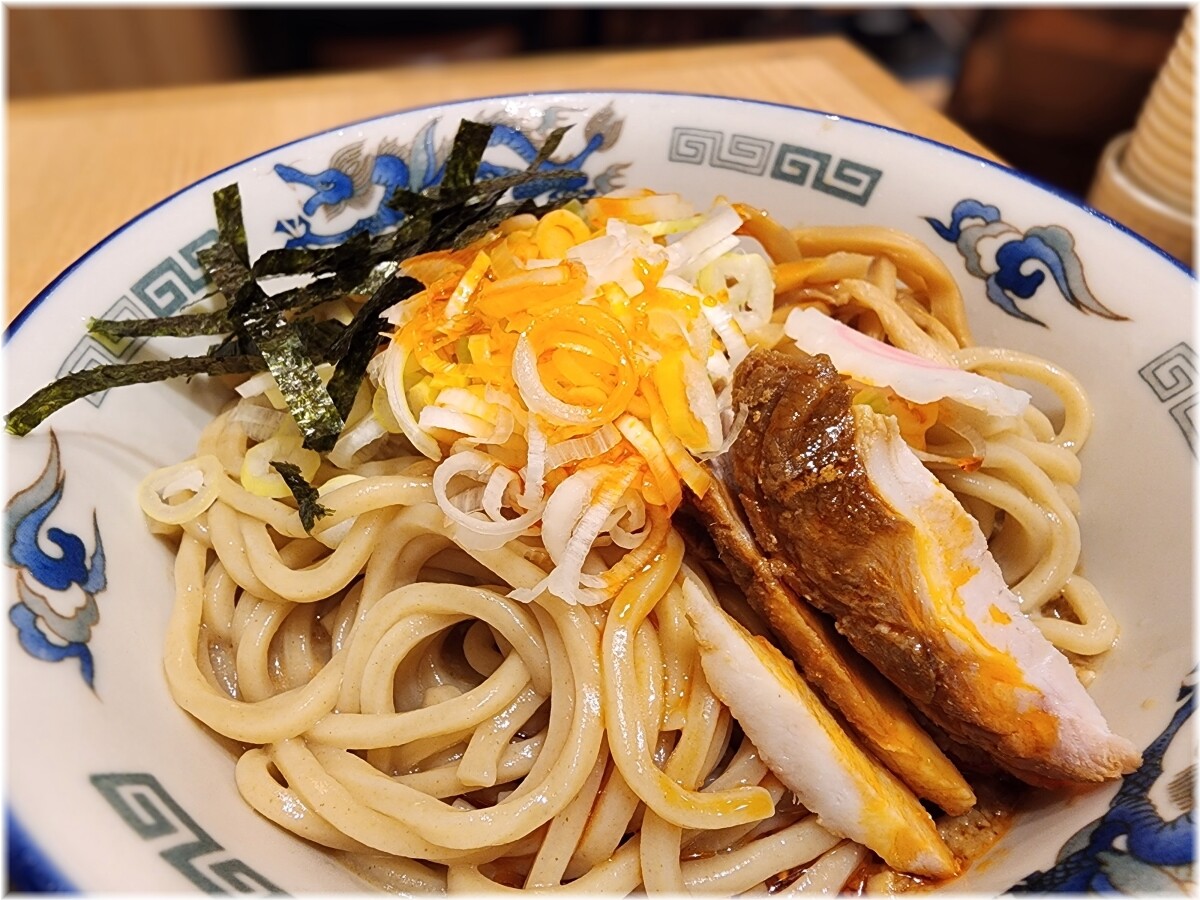 舎鈴田町店8 胡麻と辣油のぶっかけの具2