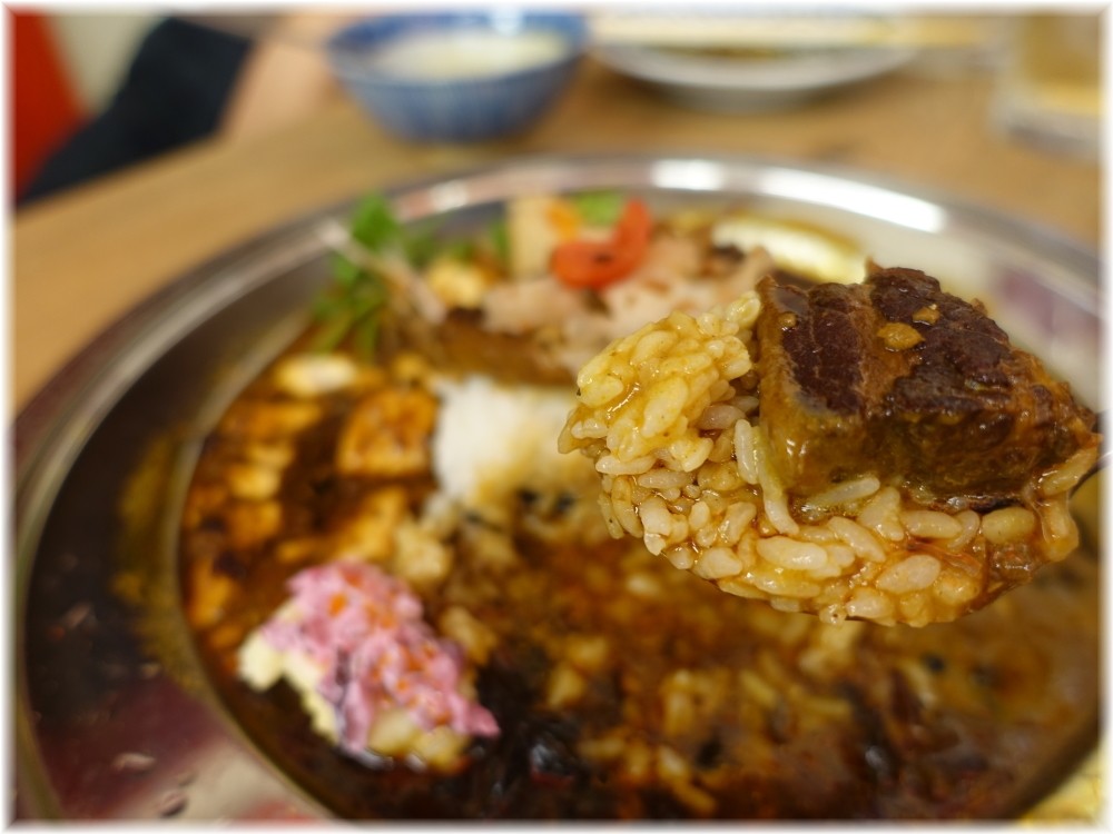 スパイス食堂サワキチ 3種あいがけ4