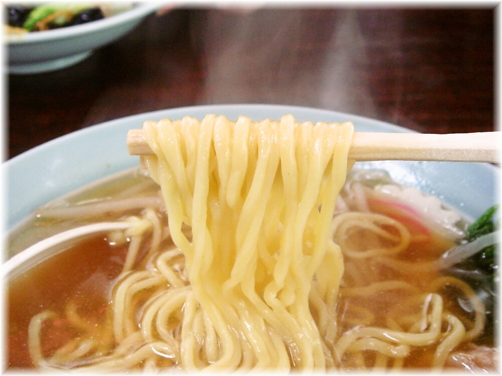 中華そば天宝 ラーメンの麺