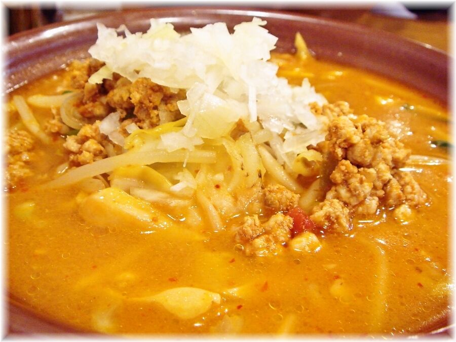 満龍 辛味噌ラーメンの具