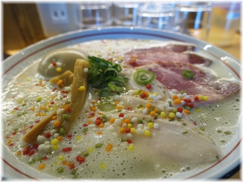 濃厚鶏そば 葵 濃厚鶏そば+特製トッピングの具