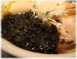 磯野 醤油らーめん+味玉+岩のり増しの具