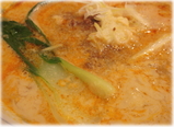 むつ新 担々麺のスープ