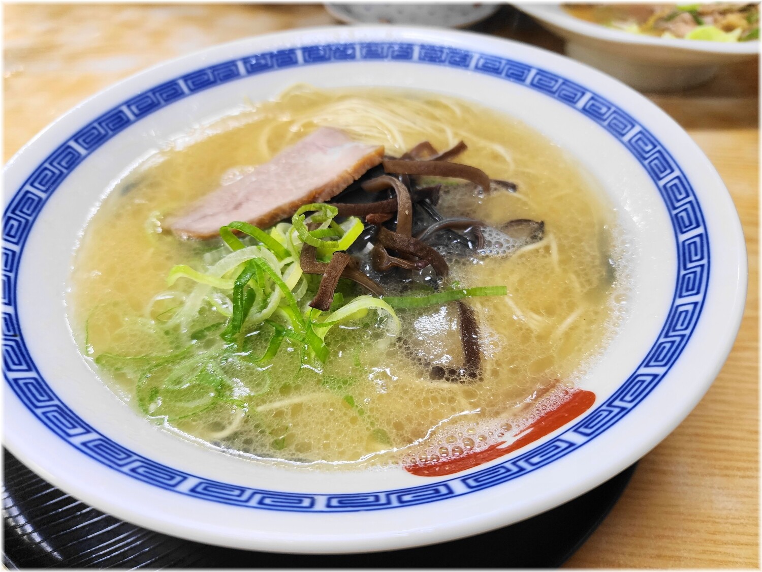 長浜らーめん呑龍6 長浜ラーメンの具2