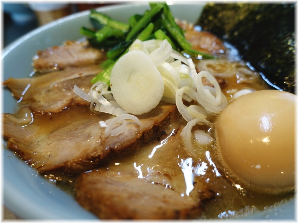 藤参2 ラーメン味玉トッピングの具