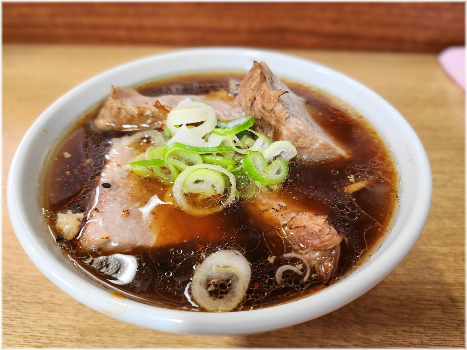 らぁめんふるいち チャーシューざる(炙り)のつけ汁