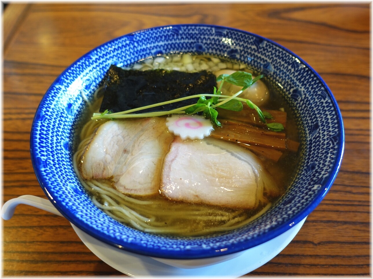 きく屋 煮干中華煮玉子入り