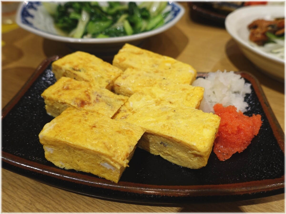 由丸大手町店 明太だし巻き玉子