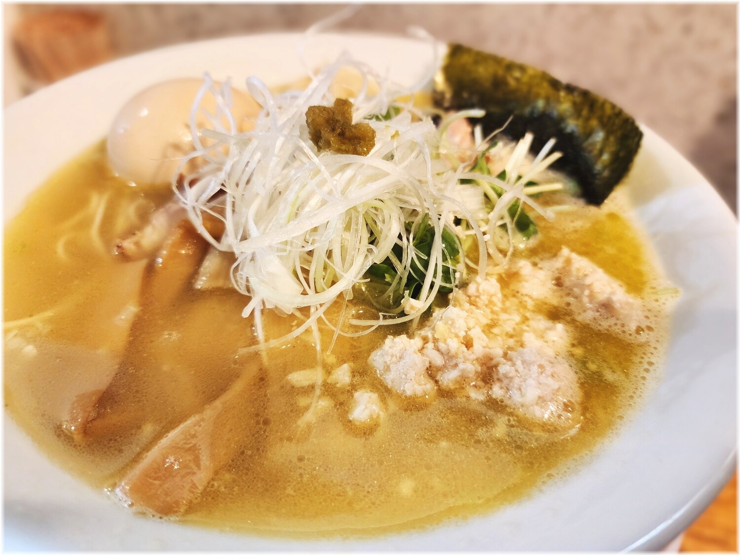 大喜18 特製とりそばの具