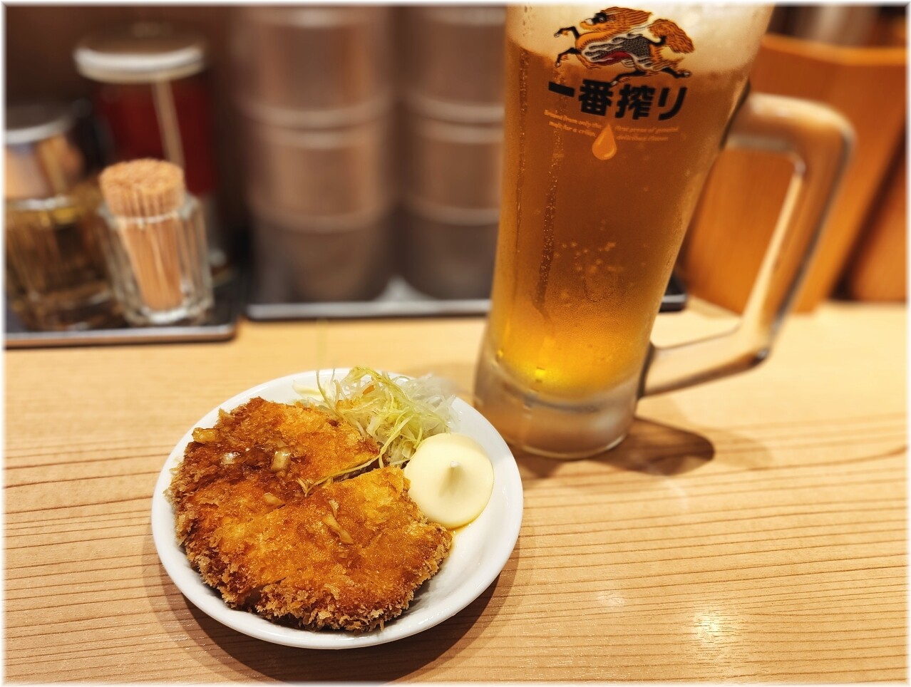 玉赤備 チャーカツ&ビール