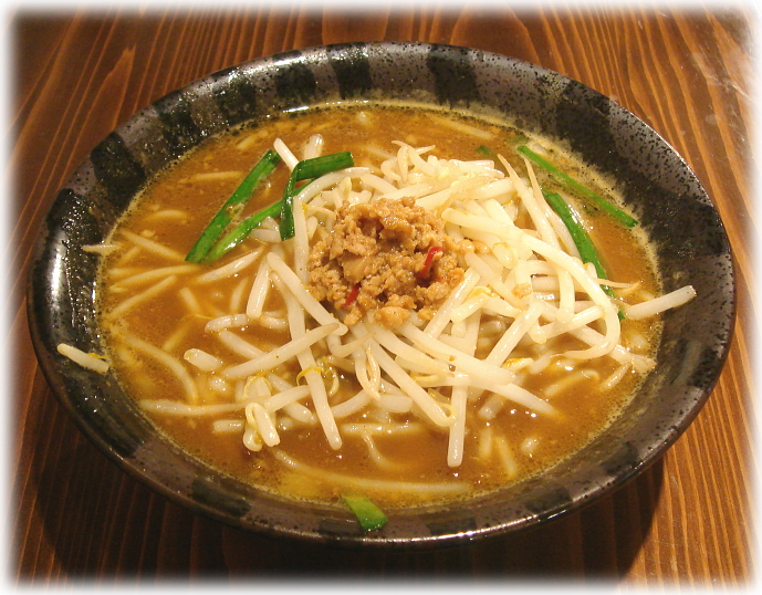 麺屋ここいち にらもやしカレーらーめん