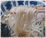 山んラーメン とりがらラーメンの麺