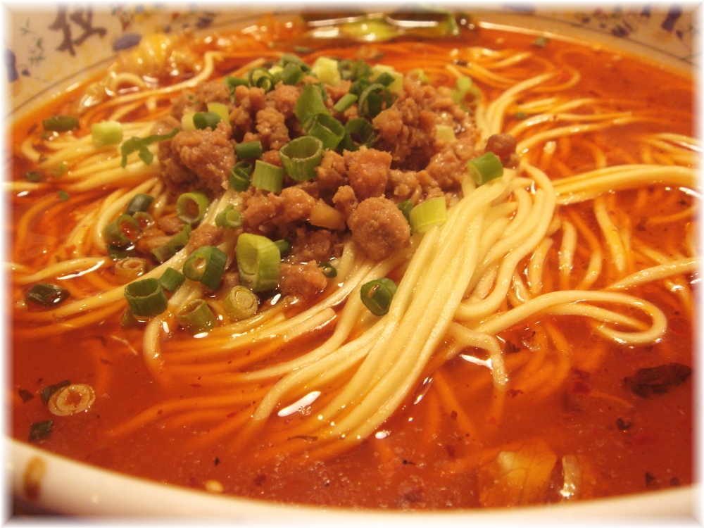 大明担担麺 箱崎店 担担麺のスープ