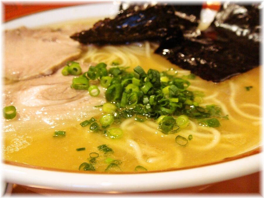 美登里 味自慢ラーメンのスープ