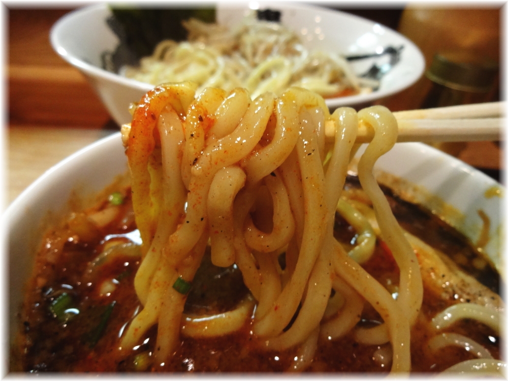 カラシビつけ麺鬼金棒 特製カラシビつけ麺の麺