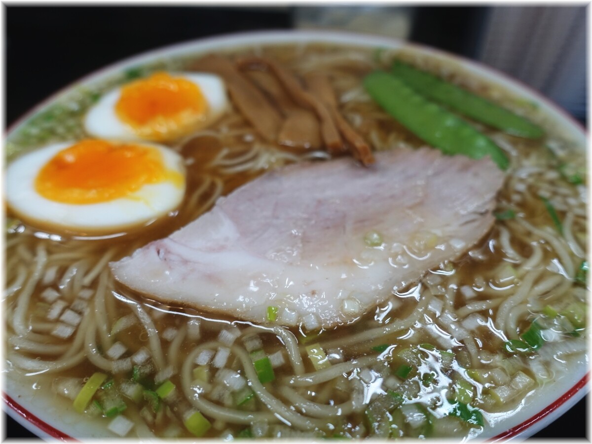 みずさわ屋 煮卵入り中華そばの具
