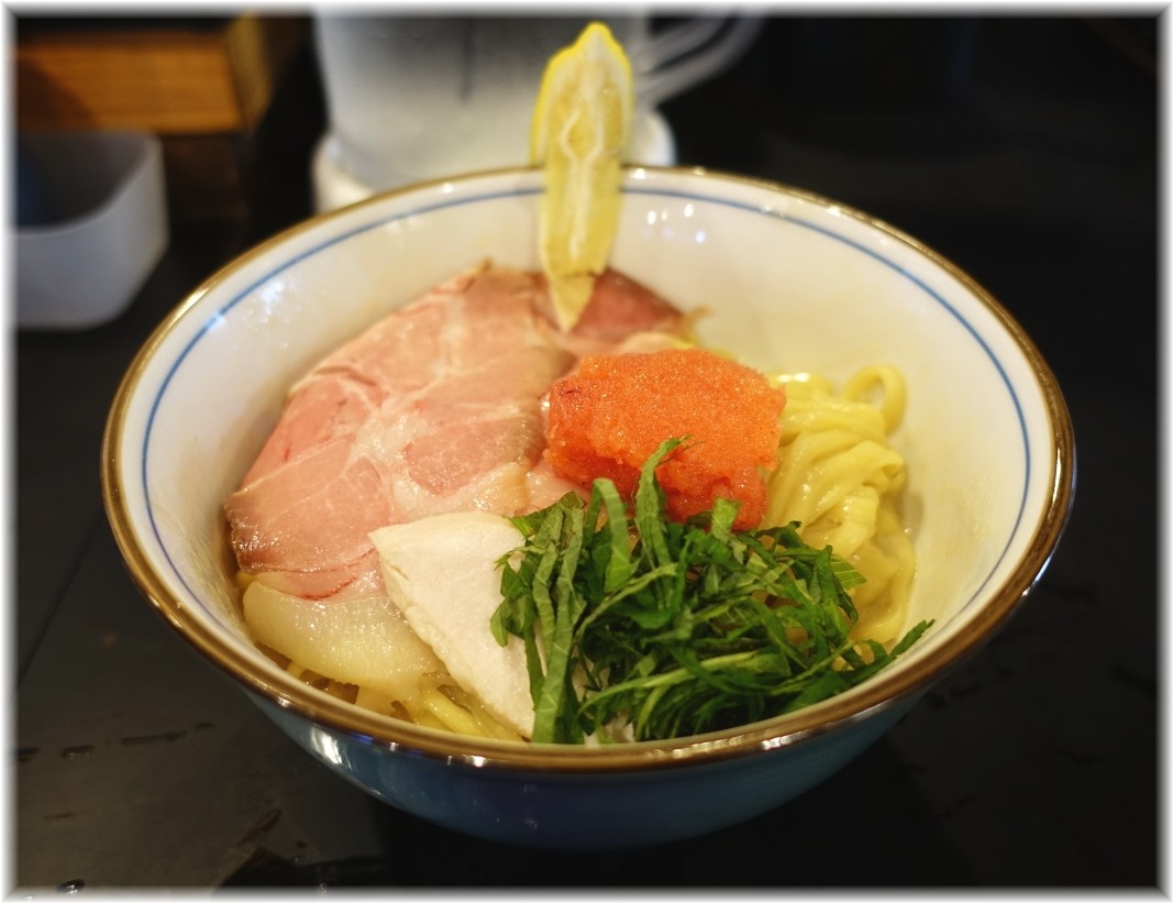 中華そば四つ葉6 カルピスバターのめんたいクリームまぜそば